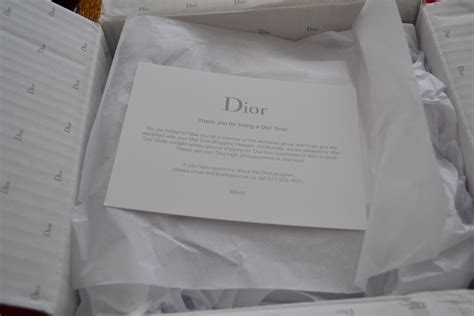 dior geschenkkarte